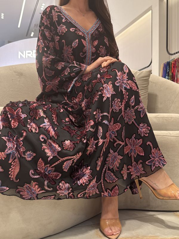 Printed Velvet Handmade